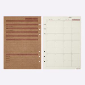 Refill for Organizer A5